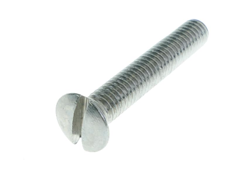 Lenskopbout chroom M6 x 40 din 91