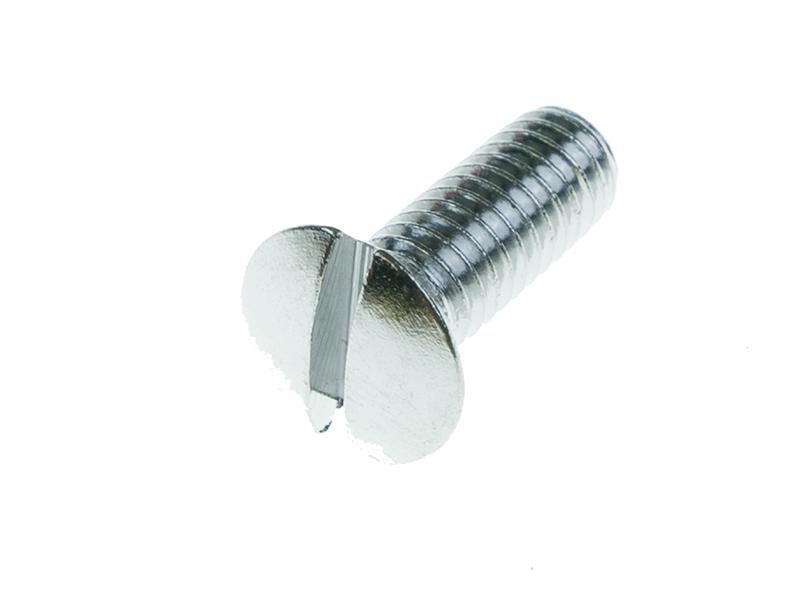 Cilinderbout CHROOM M6 X 16 Din 84