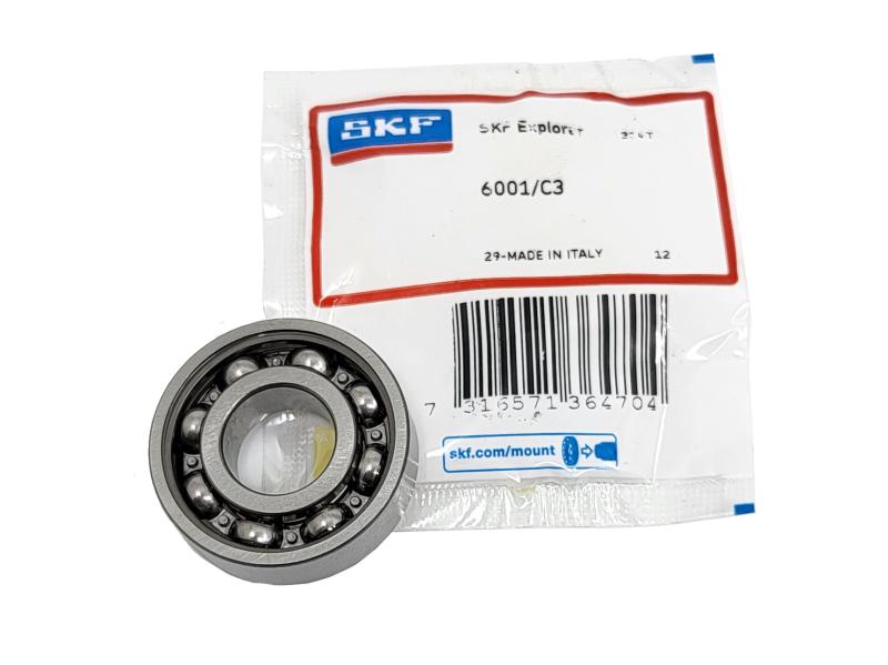 Lager SKF 6001/C3 din 625 voor tussenas