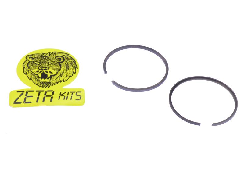 Zuigerveer set (Zeta) 2 stuks; 1 stuks 45mm x 2mm C-slot en 1 stuks 45mm x 1,5mm L-veer