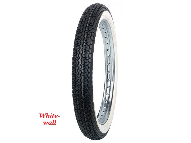 Band - buitenband met wit zijvlak 17"X2.75 merk Mitas/Sava, een 100% dochteronderneming van GOODYEAR Kreidlerparts prijs...