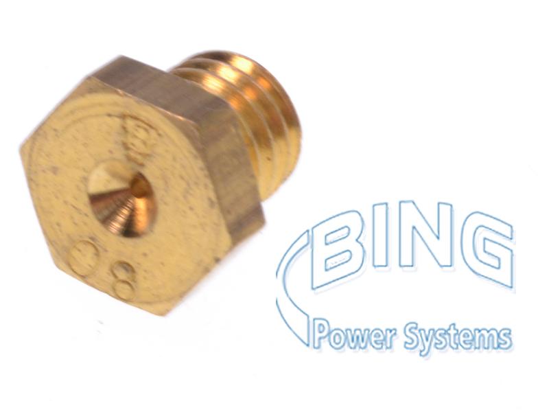 Hoofdsproeier Bing groot voor 18mm tot 26mm carburateur maat 82