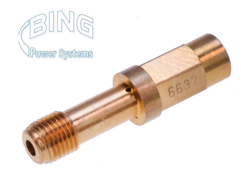Sproeierhouder/Naaldsproeier 6637 voor 1/17/73 Bing carburateurs (45-171)