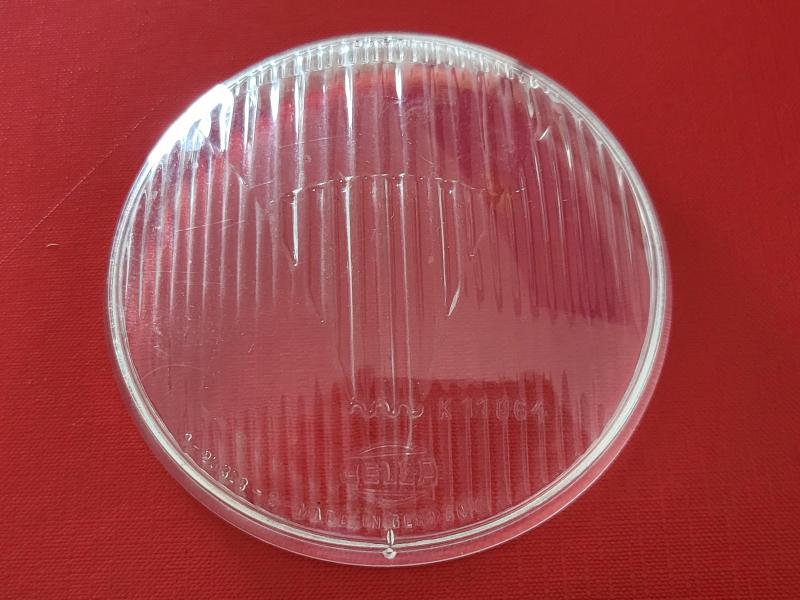 Lampglas Hella 100mm voor Eitank kleine koplamp