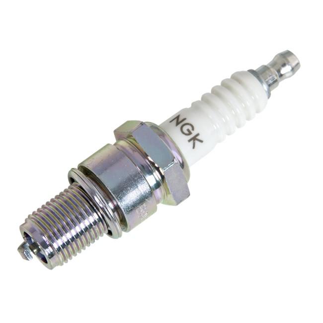 Bougie NGK B9ES (lange schacht). Niet passend voor standaard cilinderkoppen!