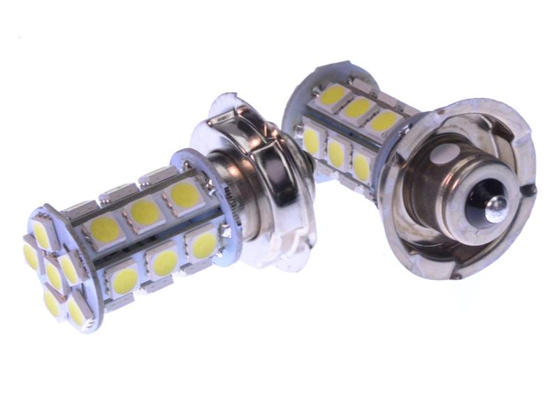 Lampje 6V LED met kraag p26s, prijs per stuk