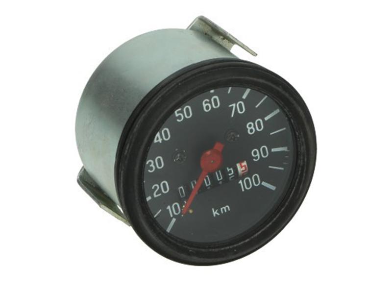 Kilometerteller 100km/u voor inbouw in koplamp 1967-1975 - met tellerverlichting