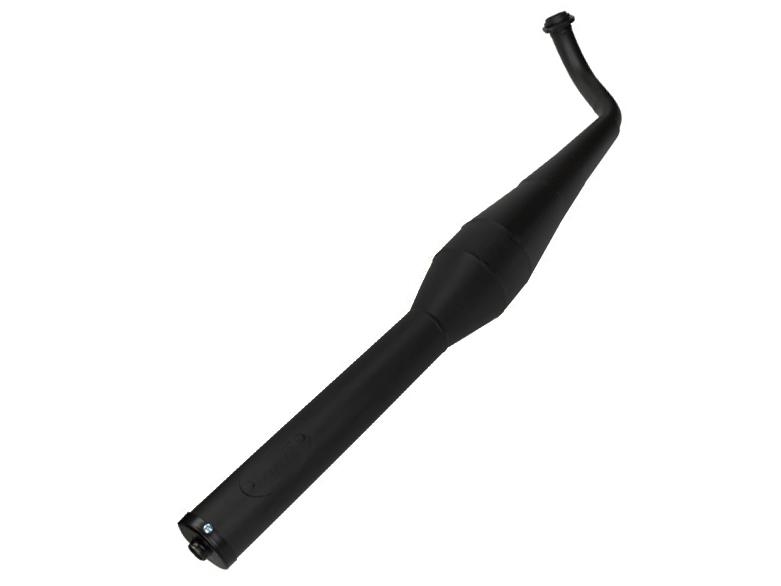 Uitlaat Bullet EVO-1 (uiterlijk als Homoet 6P), glaswol gedempt met 32mm flens aansluiting