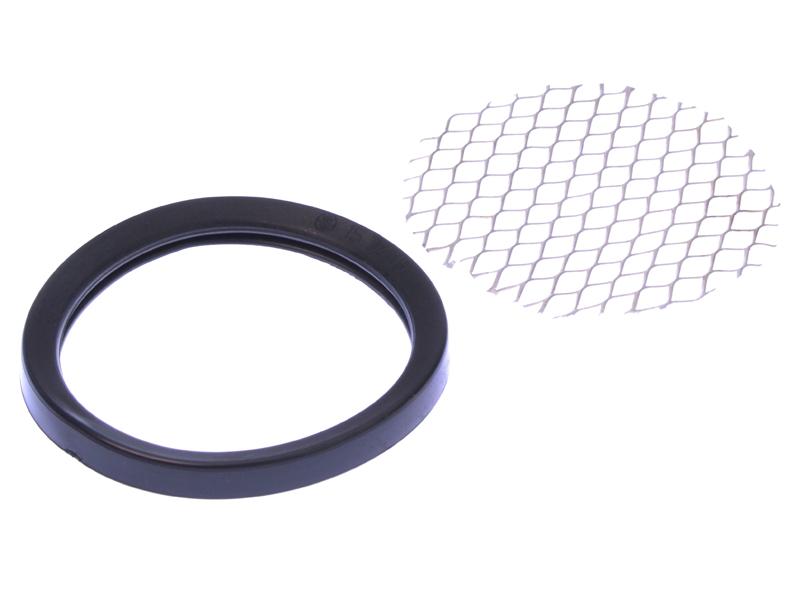 Rubber afsluitring voor geforceerde koelingkap set inclusief beschermrooster