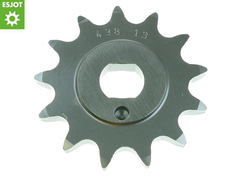 ESJOT kwaliteits voortandwiel bromfiets 13T 1/2 x 1/4  (420), asgat 12mm