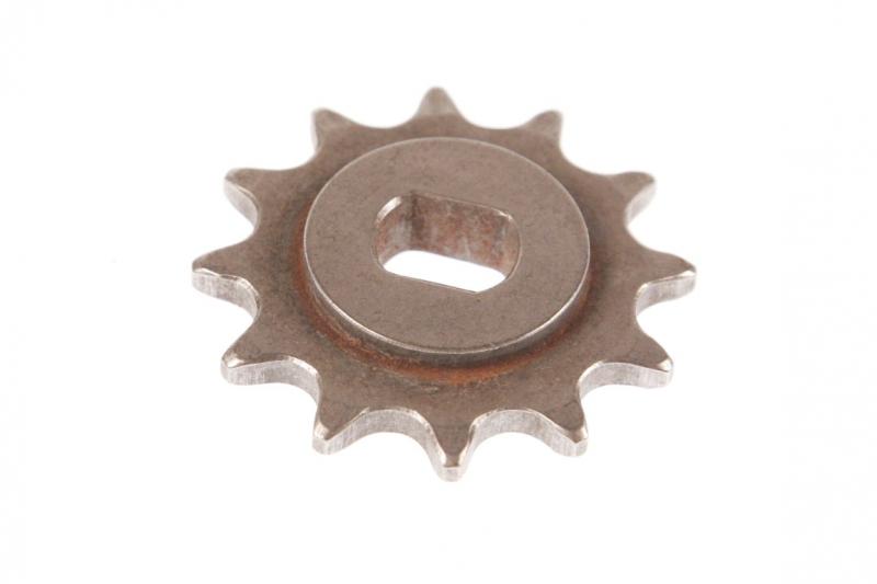 Voortandwiel 12 tands 3/16 , gat diameter 11mm