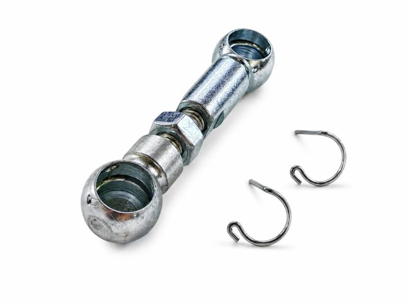 Motor - stelbout kompleet voor 3V versnellingsmechanisme origineel Kreidler Florett, ZONDER DE 2 SPONSJES