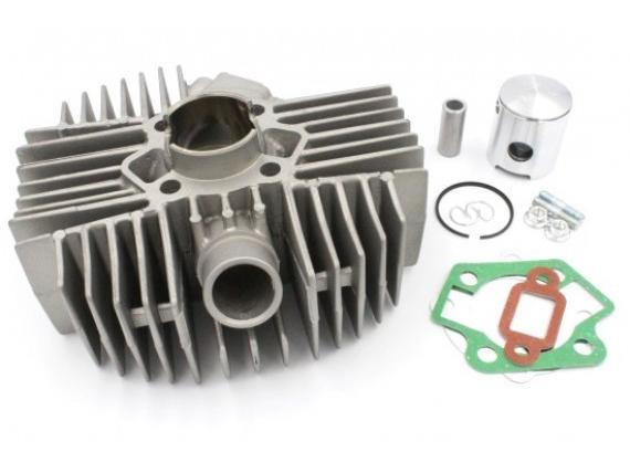 4 poort (boosterpoort) cilinder New Competition 50cc met smalle tap - 5.3PK kompleet (zonder pakkingen)