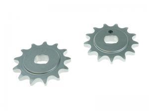 Voortandwiel motorfiets 11T ½ x ¼ (420), asgat 11mm/dubbele wang