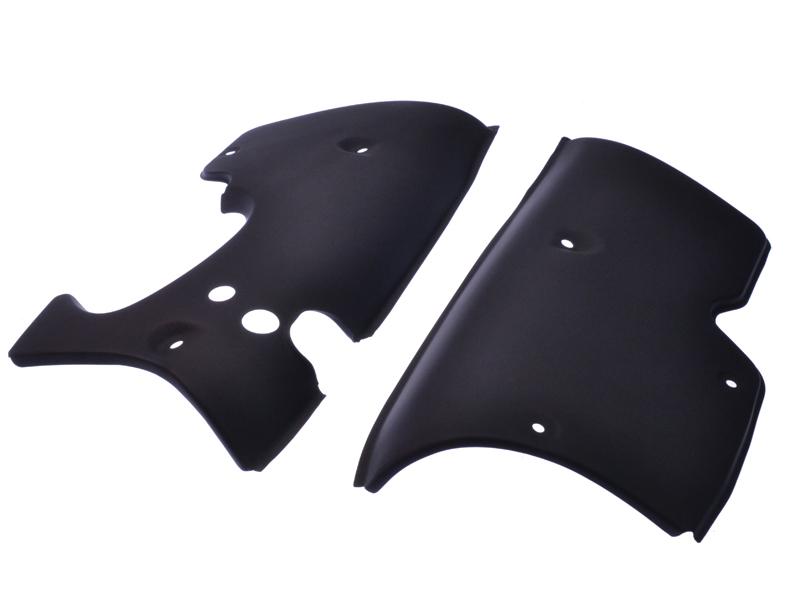 Set motorschermen economy in mat zwart voor Super Breitwand cilinder met 20mm carburateur. Perfecte passing!