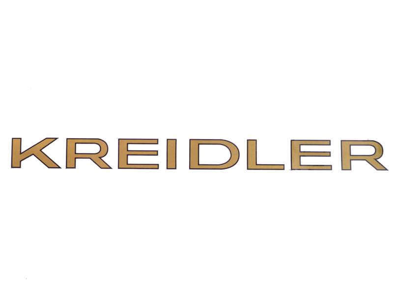 Transfer Kreidler goud zwart economy