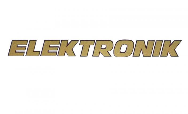 Transfer ELEKTRONIK goud