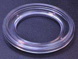 Onderleg ring voor tellers met zwarte rand