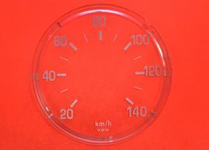 Glas voor kilometerteller VDO t/m 140 km/h