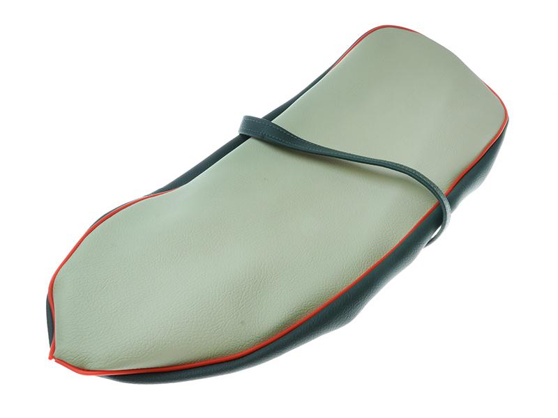 Buddyseat overtrek voor eitank Creme/Antraciet compleet