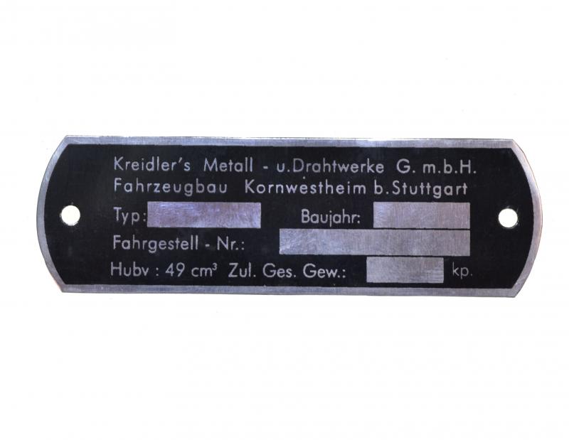 Frame-&nbsp;type&nbsp;plaatje Blanco "oud model" economy
