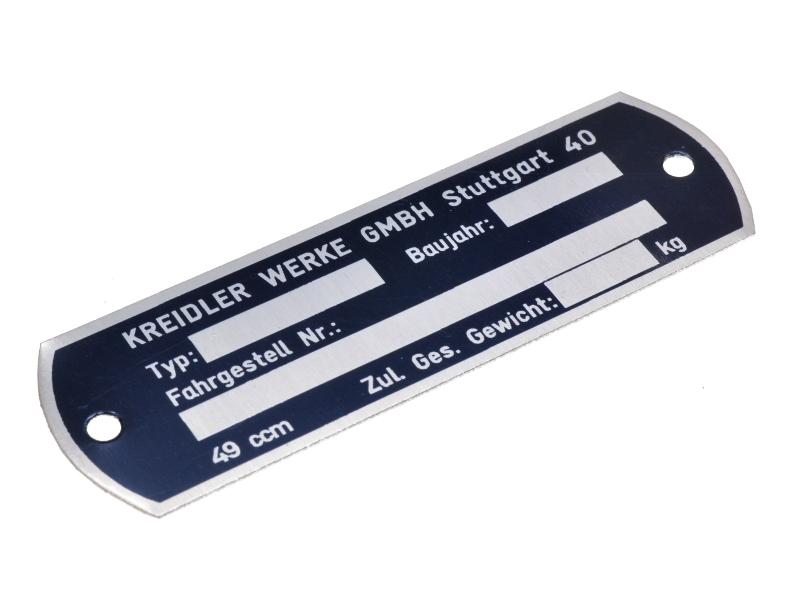 Frame - type plaatje blanco "oud model"&nbsp;