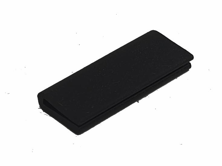 Rubber stripje voor kabelgoot