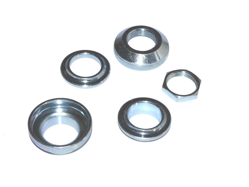 Balhoofdset compleet (boven en onder) economy. Vorkring (31mm)  voor modellen 1965-1973.