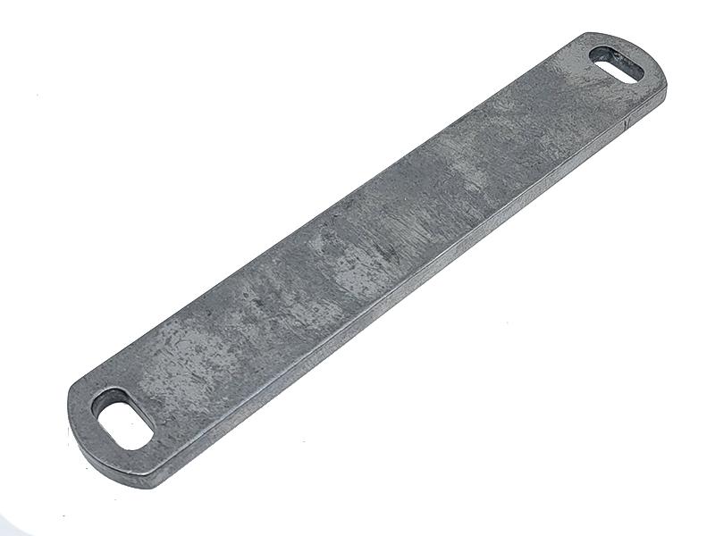Frameplaatje voor bevestiging buddyseat achterzijde