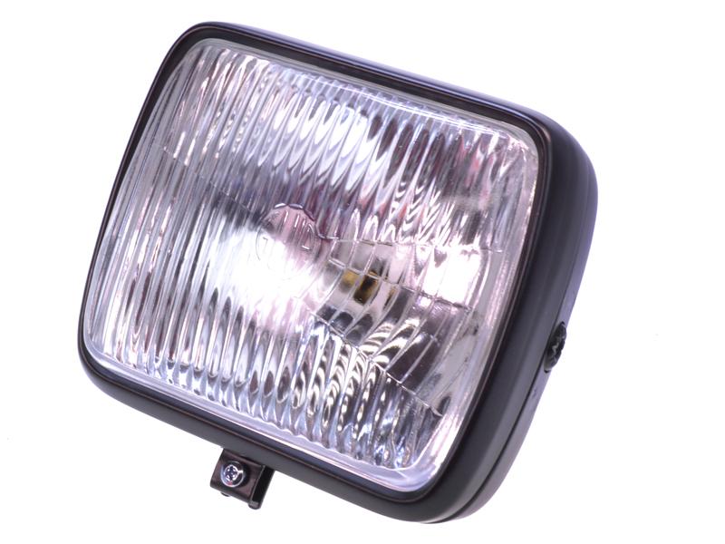 Koplamp type Hella vierkant zwart