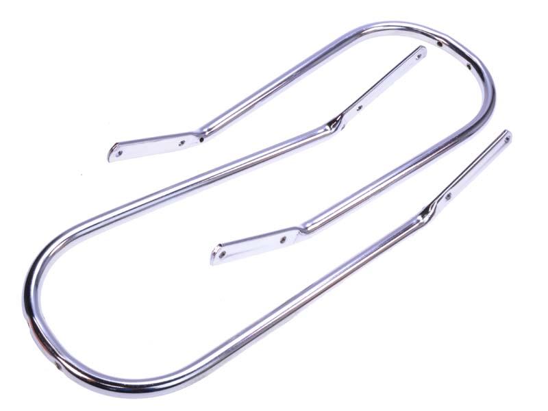 Spatbordbeugelset chroom model 68-72 incl 57 05 28 (Gatafstand 58mm)
