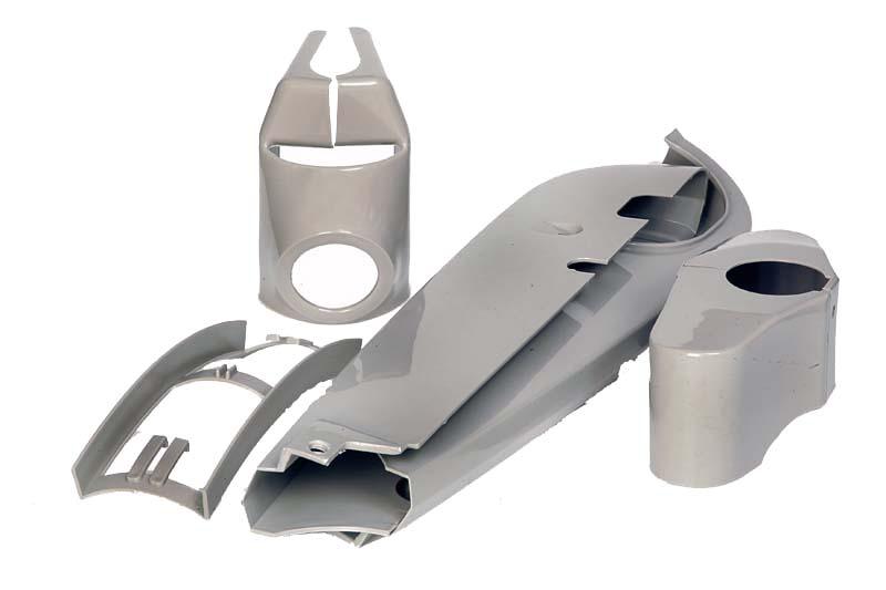 Set kunststofdelen beige 1e kwaliteit