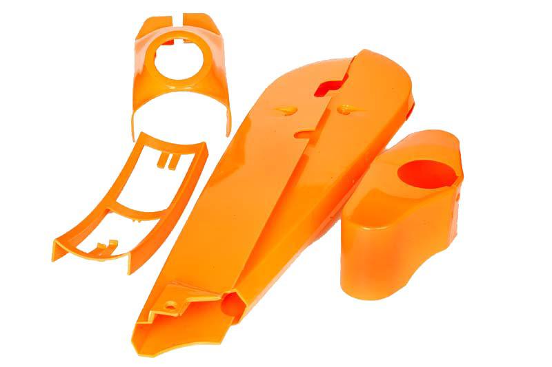 Set kunststofdelen oranje 1e kwaliteit
