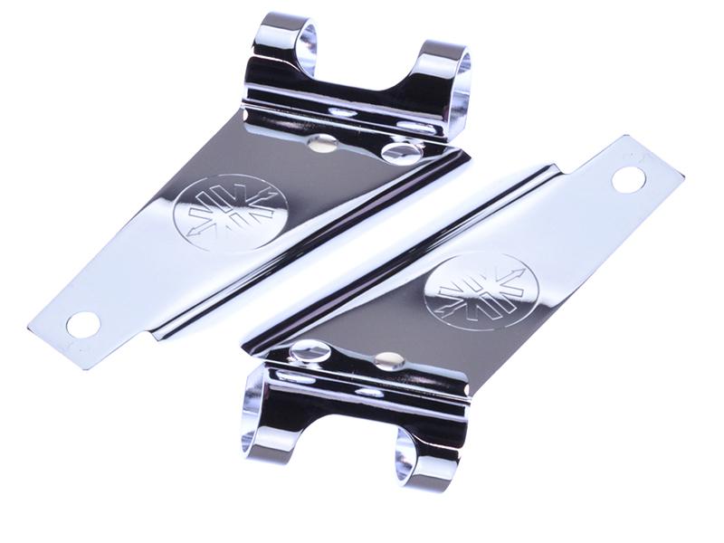 Lamphouder chroom set links en rechts