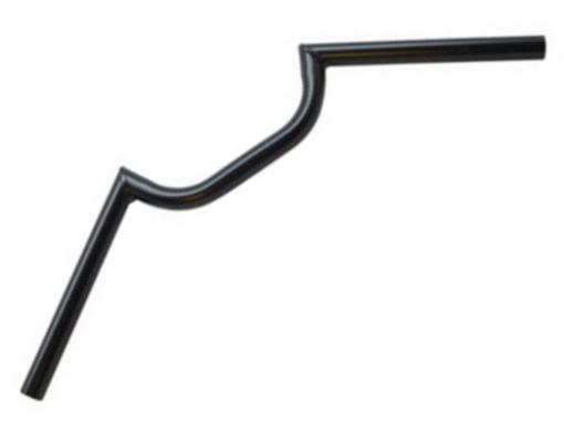 Stuur model "M" economy ZWART (laag)