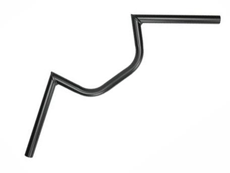 Stuur model "M" economy ZWART (hoog)