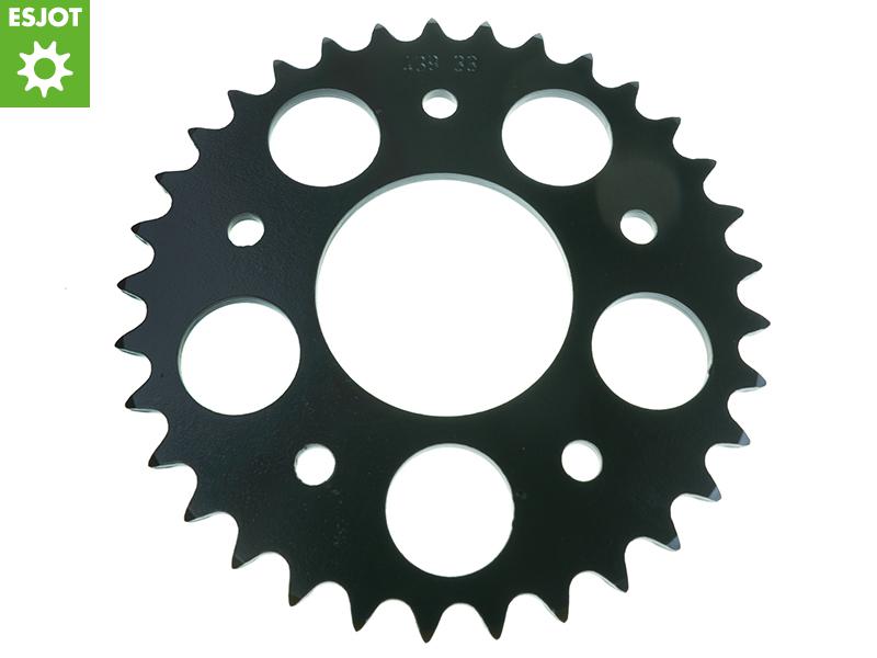 ESJOT kwaliteits achtertandwiel 3/16 (415) voor bromfiets 33T