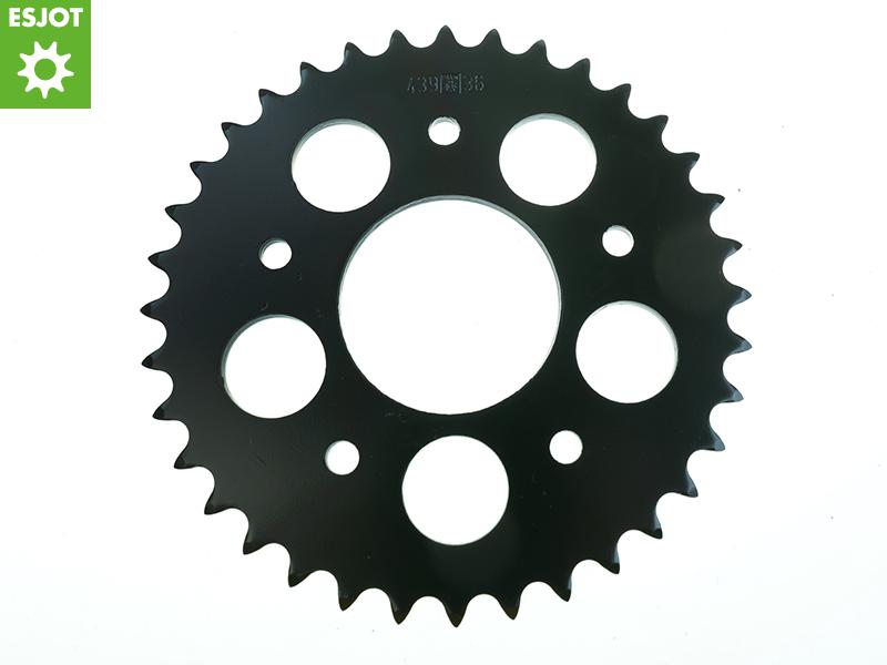 ESJOT kwaliteits achtertandwiel 3/16 (415) voor bromfiets 36T