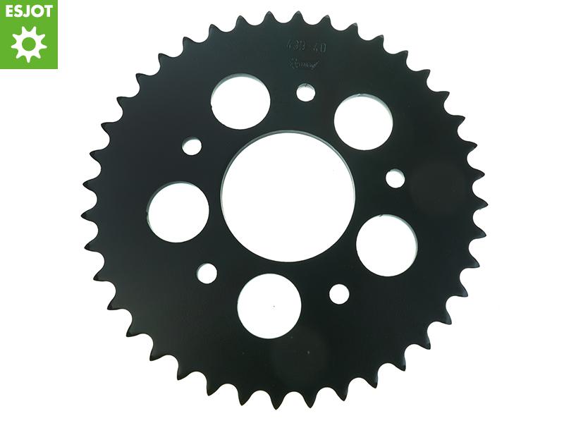 ESJOT kwaliteits achtertandwiel 3/16 (415) voor bromfiets 40T