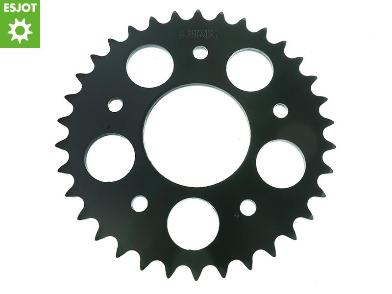ESJOT kwaliteits achtertandwiel 3/16 (415) voor bromfiets 34T