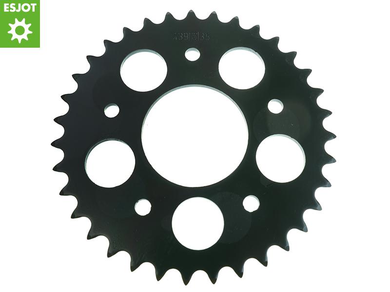 ESJOT kwaliteits achtertandwiel 3/16 (415) voor bromfiets 35T