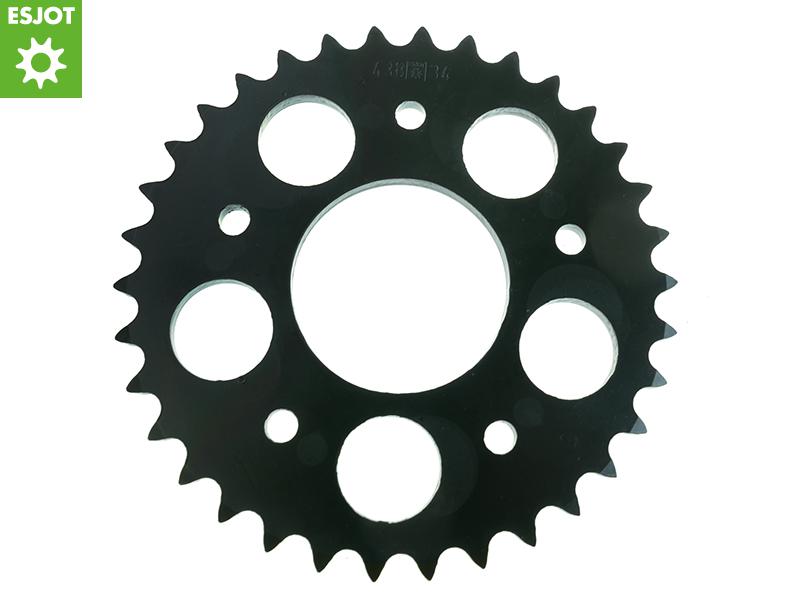 ESJOT kwaliteits achtertandwiel 1/4 (420) voor Kreidler RS of TM 34T