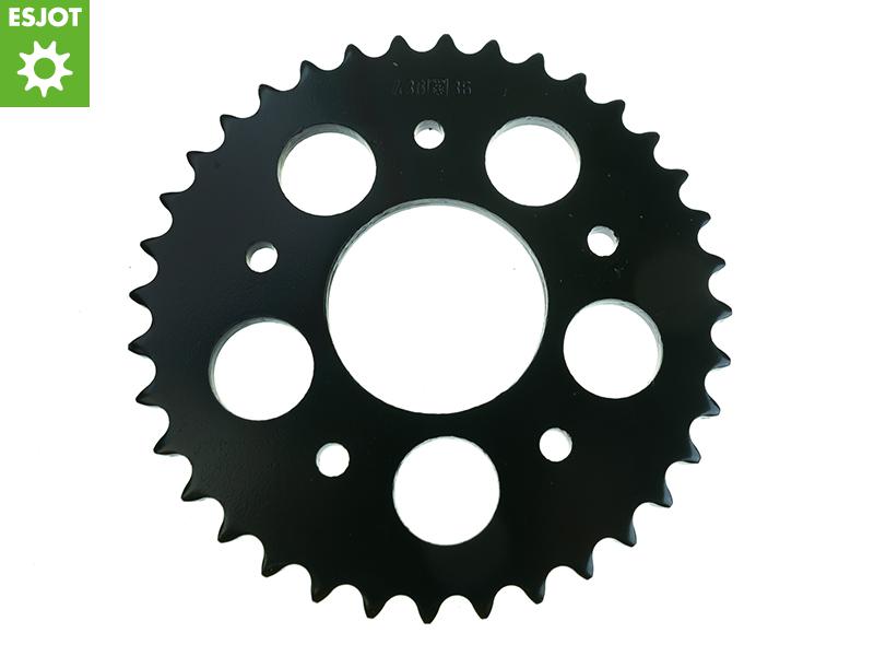 ESJOT kwaliteits achtertandwiel 1/4 (420) voor Kreidler RS of TM 36T