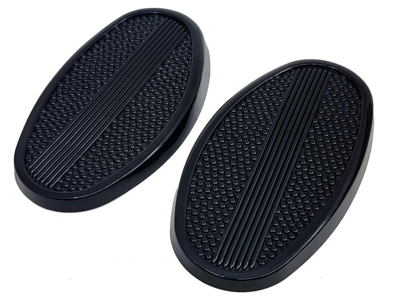 Knierubber eitank zwart economy, set van 2 stuks