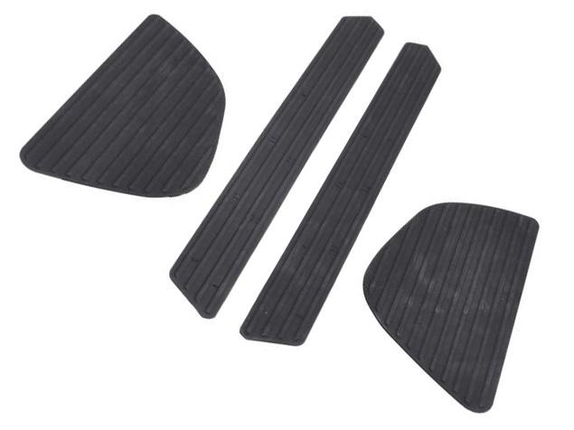 Set tank rubbers zonder emblemen voor RS