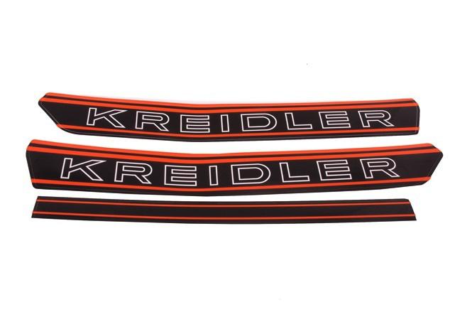 Tanktransfer set economy oranje/zwart