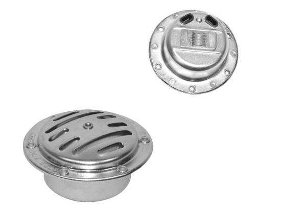 Claxon wisselstroom 18WATT voor inbouw in balhoofdkap (6 volt)