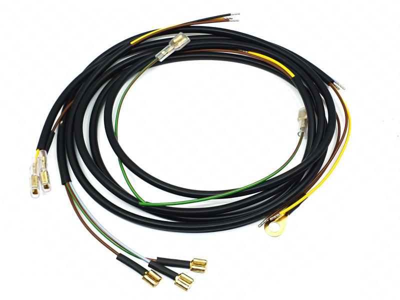 Hoofdkabelboom RS 1967-1975 (voor koplamp met ingebouwde teller) met bedrading voor claxon.