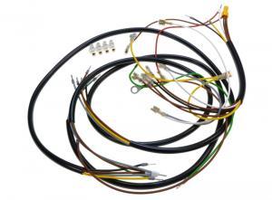 Kabelboom compleet economy, voor Kreidler RMC met cockpit en contactslot, met framenr. vanaf 4074507 met geplastifiseerd schema