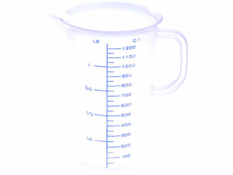 Maatbeker 1,2 liter